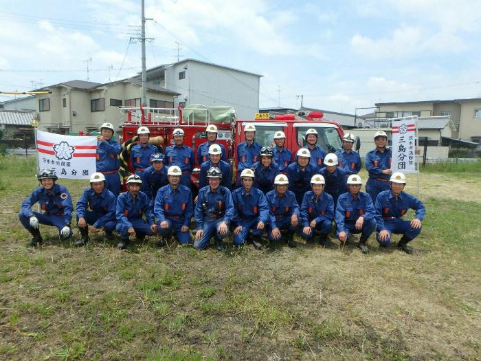 三島分団集合写真