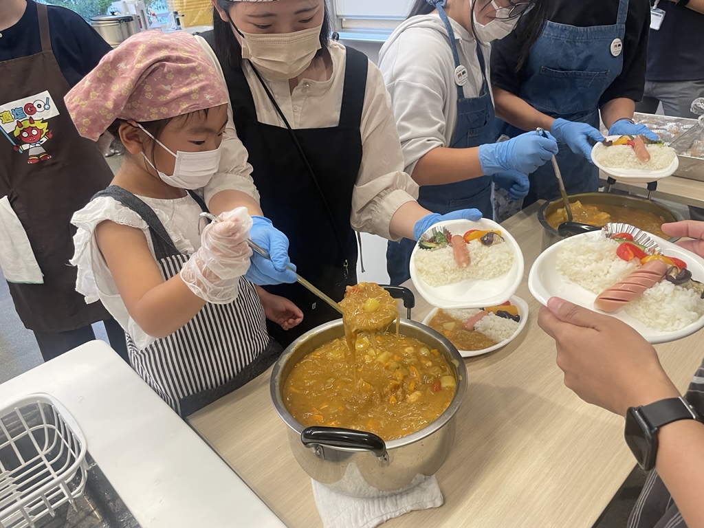 キャンプの様子