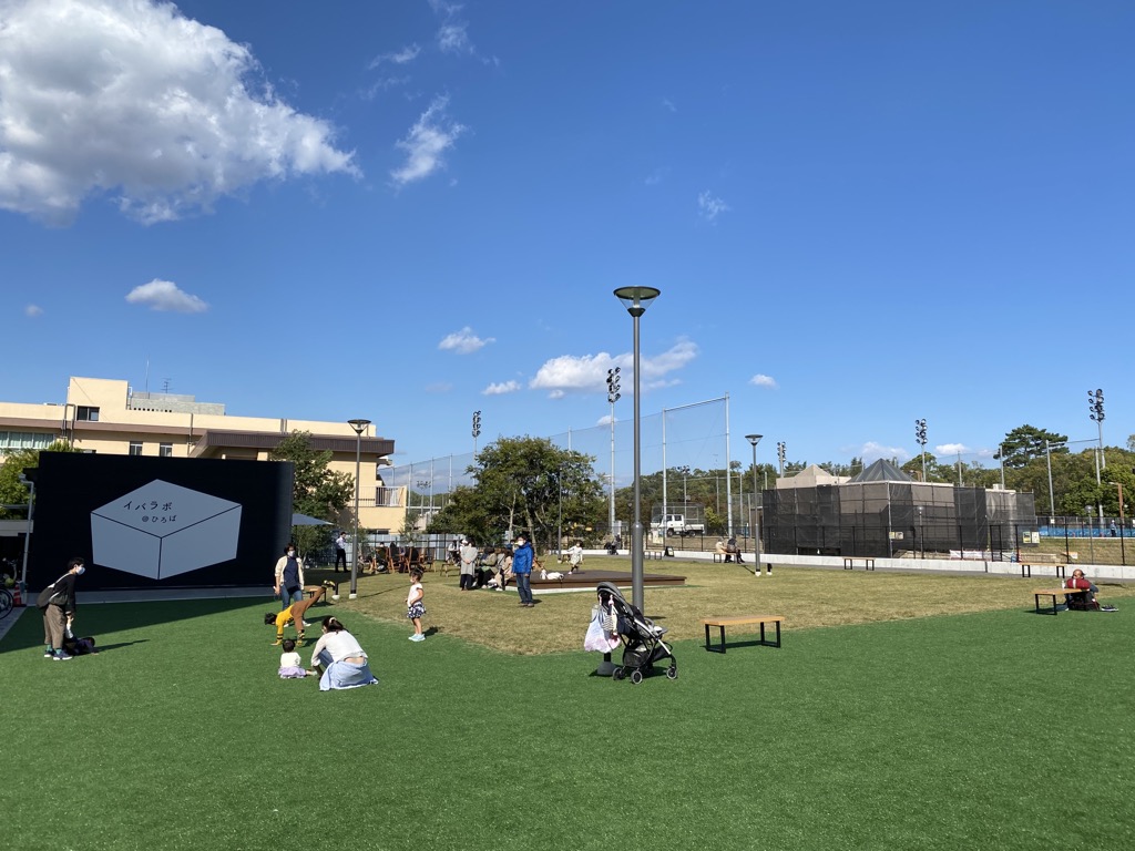 広場の様子