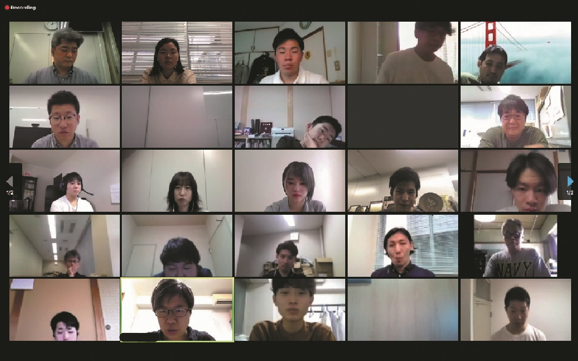 Zoomの様子