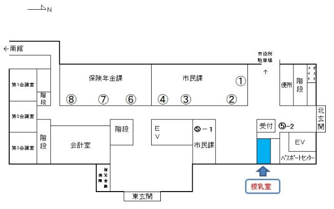 本館1階授乳室