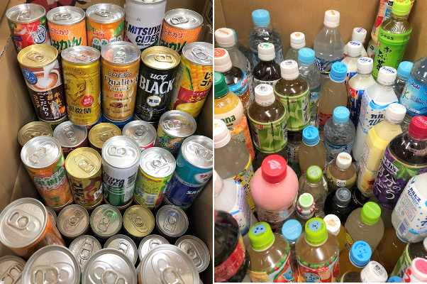 寄附の飲料の写真