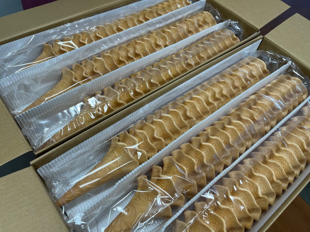 ご寄附いただいたコーン