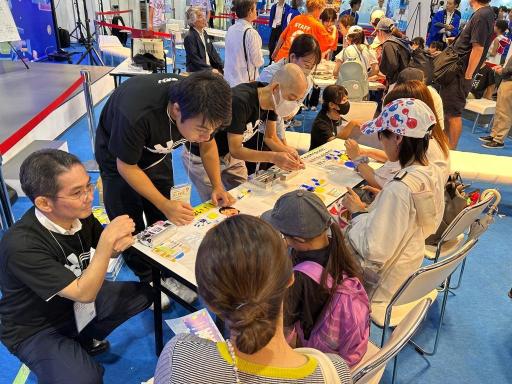 万博会場内ワークショップ2