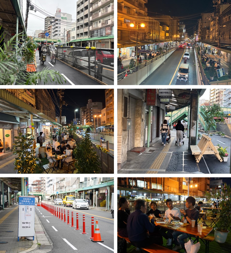 みちクル社会実験の景色