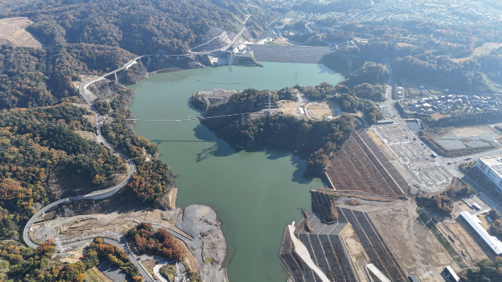 安威川ダム左岸線