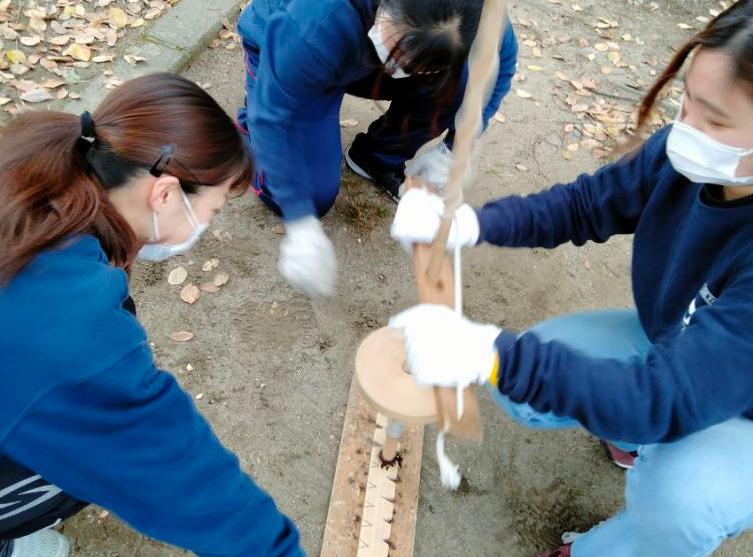 火起こし