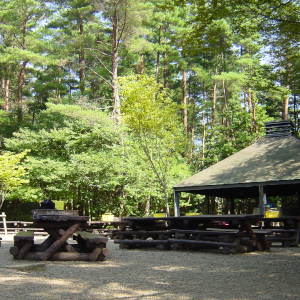 炊飯エリア全景