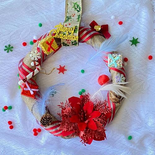 クリスマスリースを作ろう