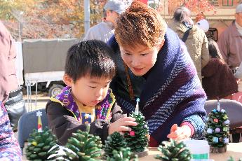 農業祭の様子