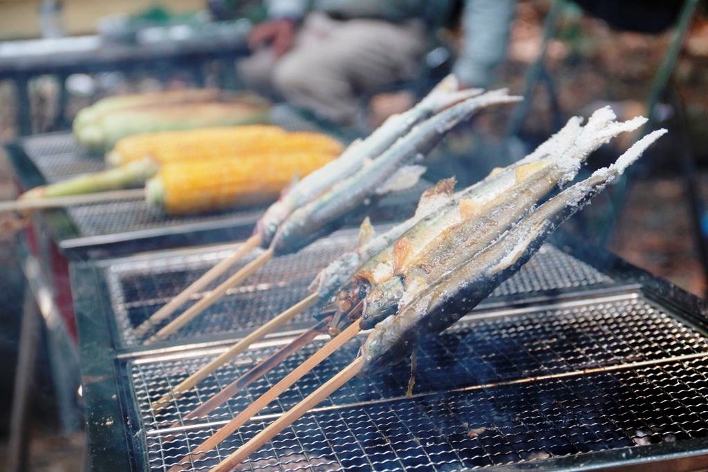 アユの塩焼き