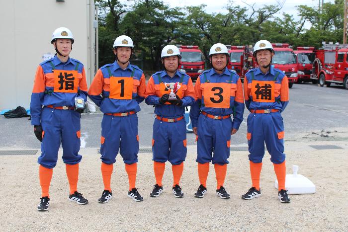 選手集合