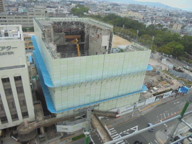 解体状況(9月3日時点その1)