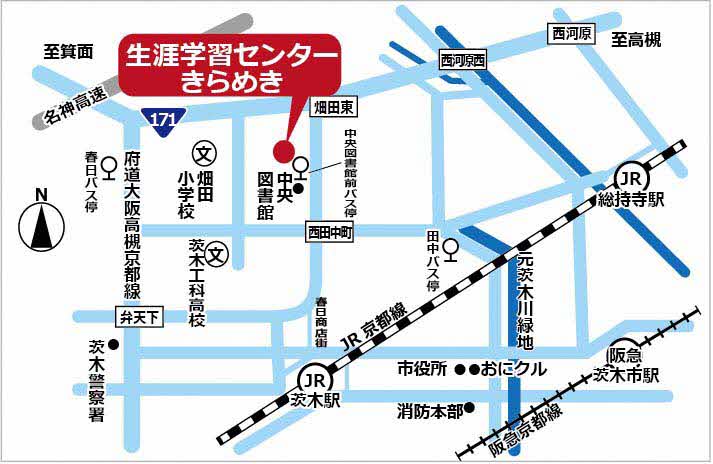 生涯学習センターきらめき地図