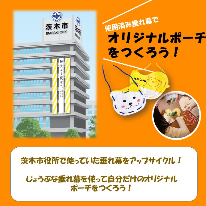 （イメージ）【3月2日9時受付開始】オリジナルポーチ作り