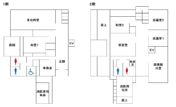 10 豊川コミュニティセンター見取図