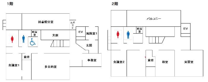 11 彩都西コミュニティセンター見取図