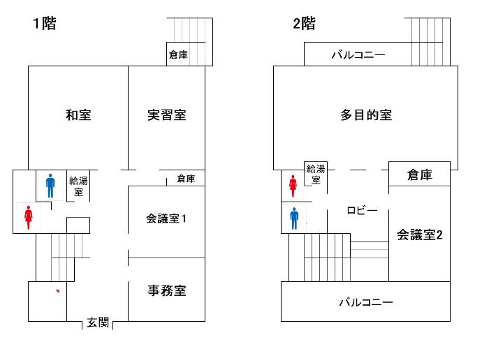 16 沢池コミュニティセンター見取図