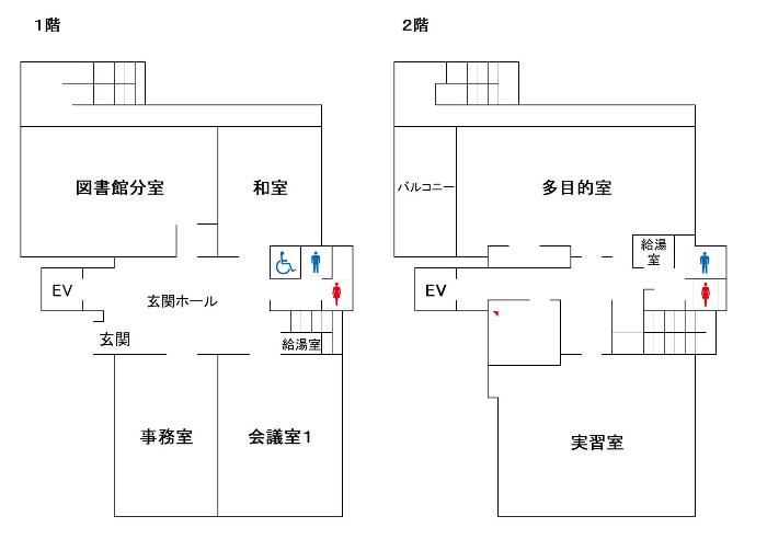 17 山手台コミュニティセンター見取図