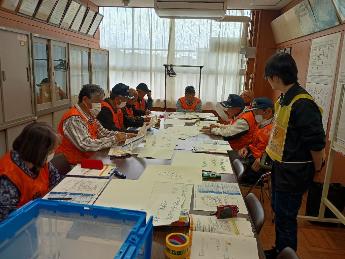 避難者管理班（後半）