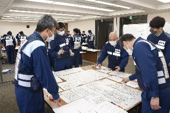 テーマ別災害対応訓練（避難所運営訓練）の様子