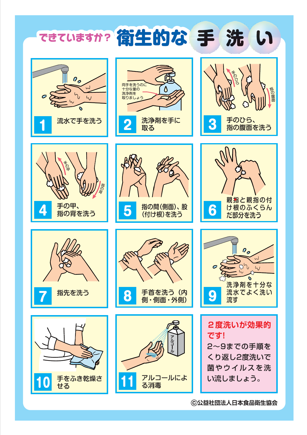 手洗い