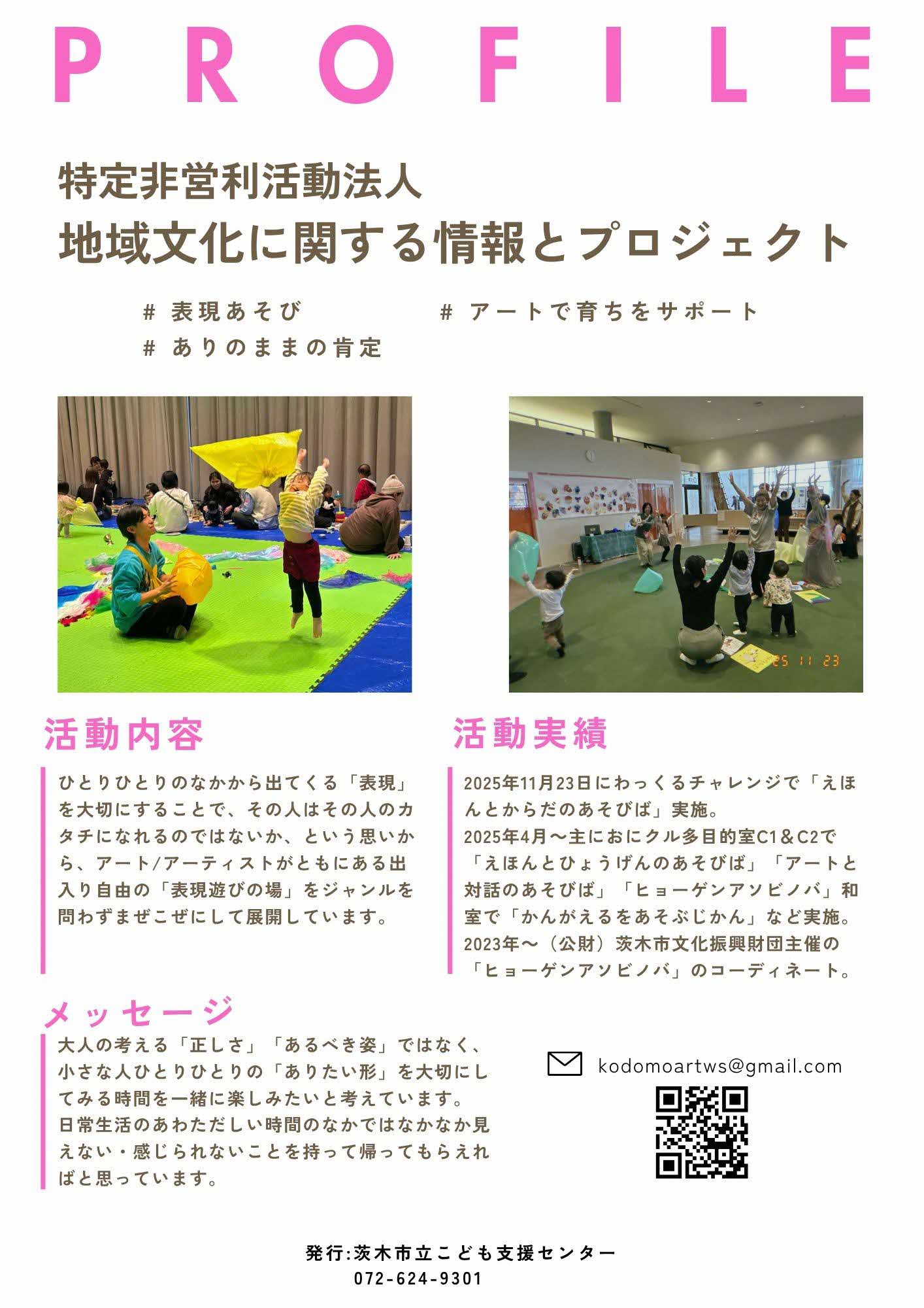 特定非営利活動法人地域文化に関する情報とプロジェクト