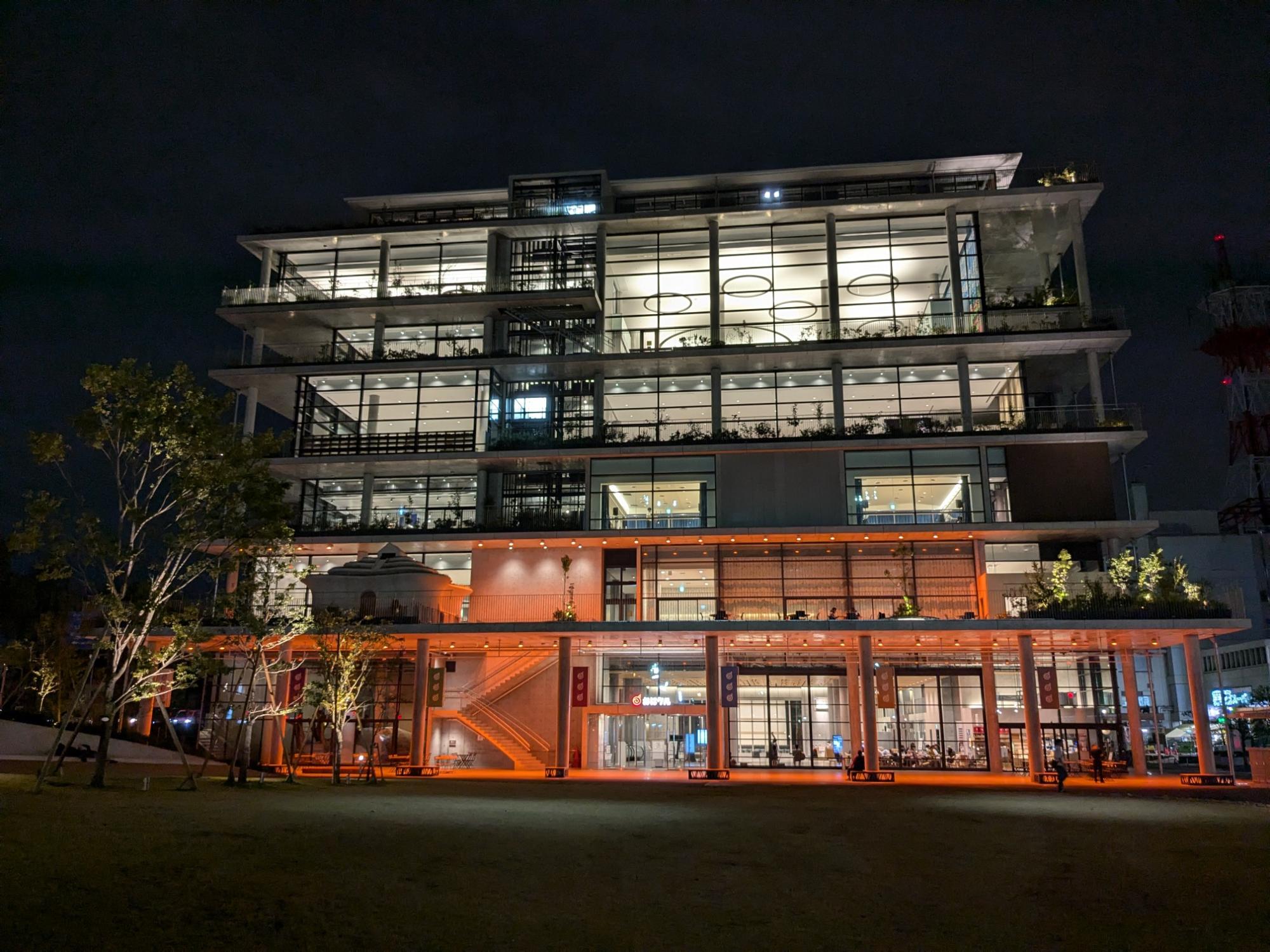 おにクルライトアップ