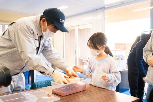 オープンカンパニー当日の様子（辰巳工業）１