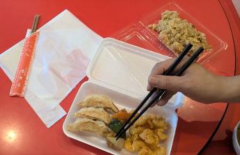 食べ残しの持ち帰りパック