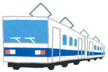 電車のイラスト