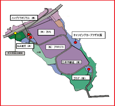 企業立地位置図