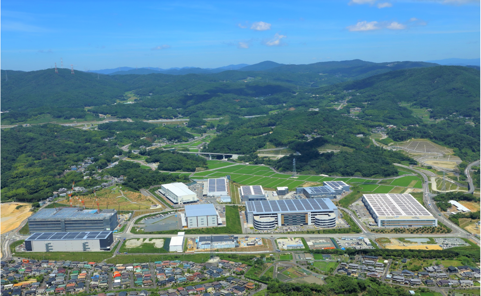 彩都はなだ航空写真
