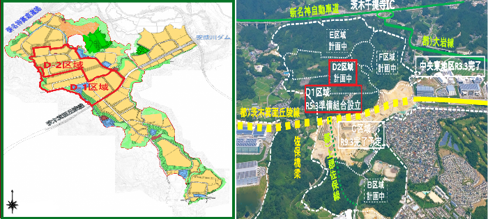 D区域区画線地図