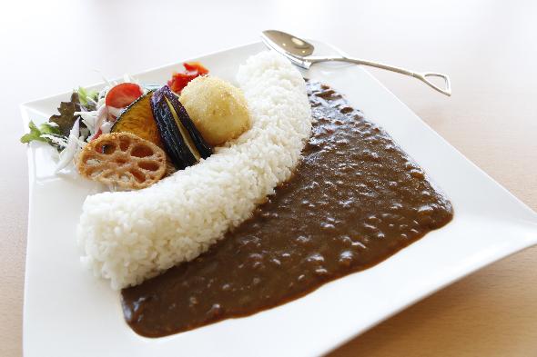 安威川ダムカレー