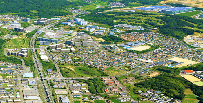 あさぎ航空写真