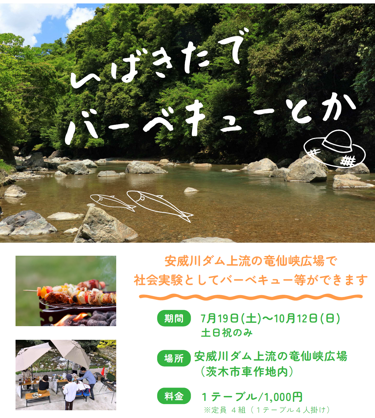 竜仙峡ちらし