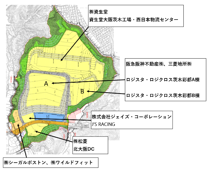 彩都山麓線エリア立地企業R5年8月