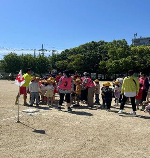 キックベース体験