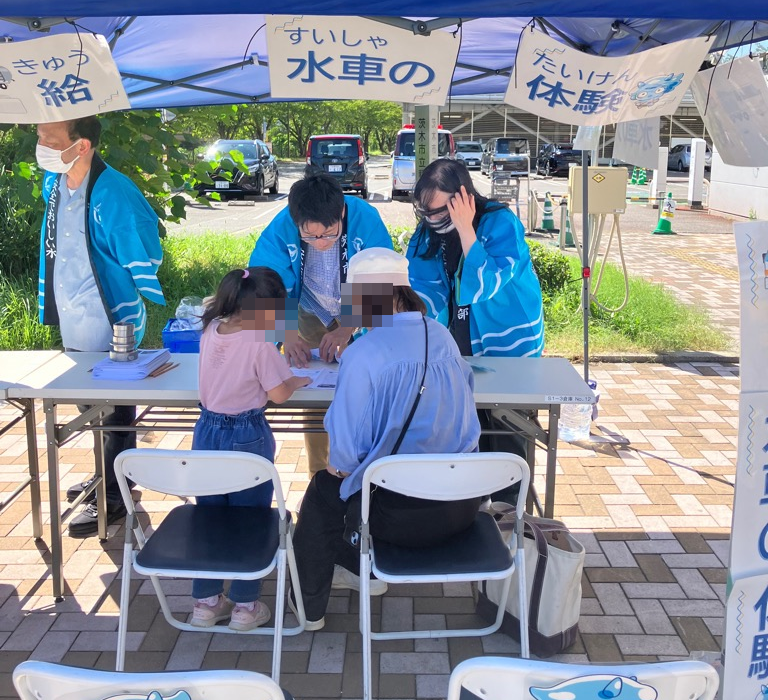 まちのお仕事体験の写真（クイズ）