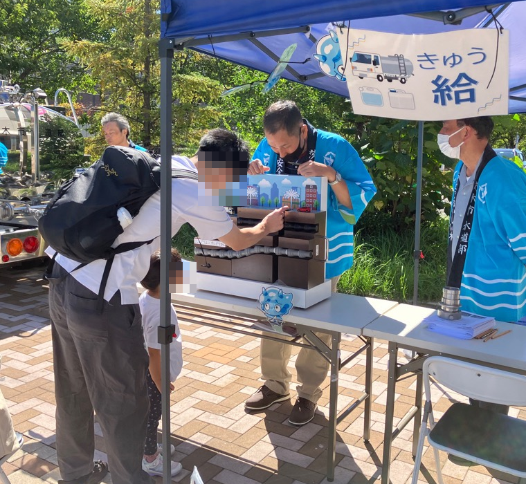 まちのお仕事体験の写真（模型）
