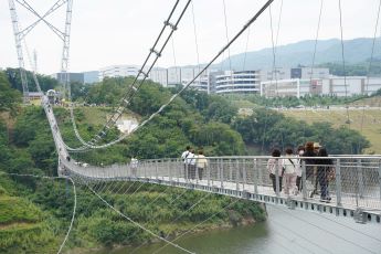 吊り橋全景