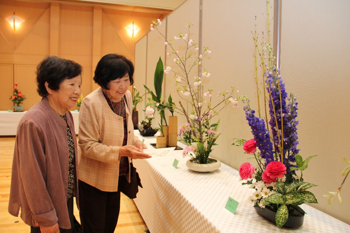 生花展の様子