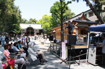 茨木神社の様子