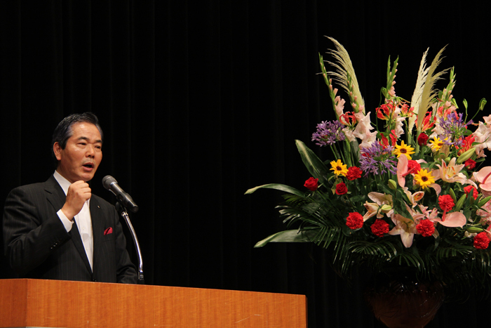 中井政嗣さんの講演会の様子