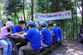 東日本大震災復興支援キャンプ