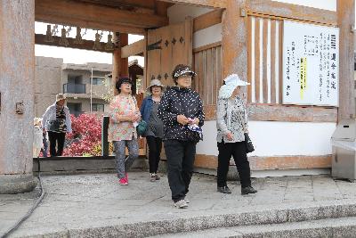 総持寺に着いた様子