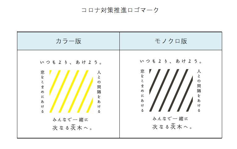 コロナ対策推進ロゴマーク一覧