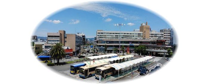 現在の阪急茨木市駅西口の様子