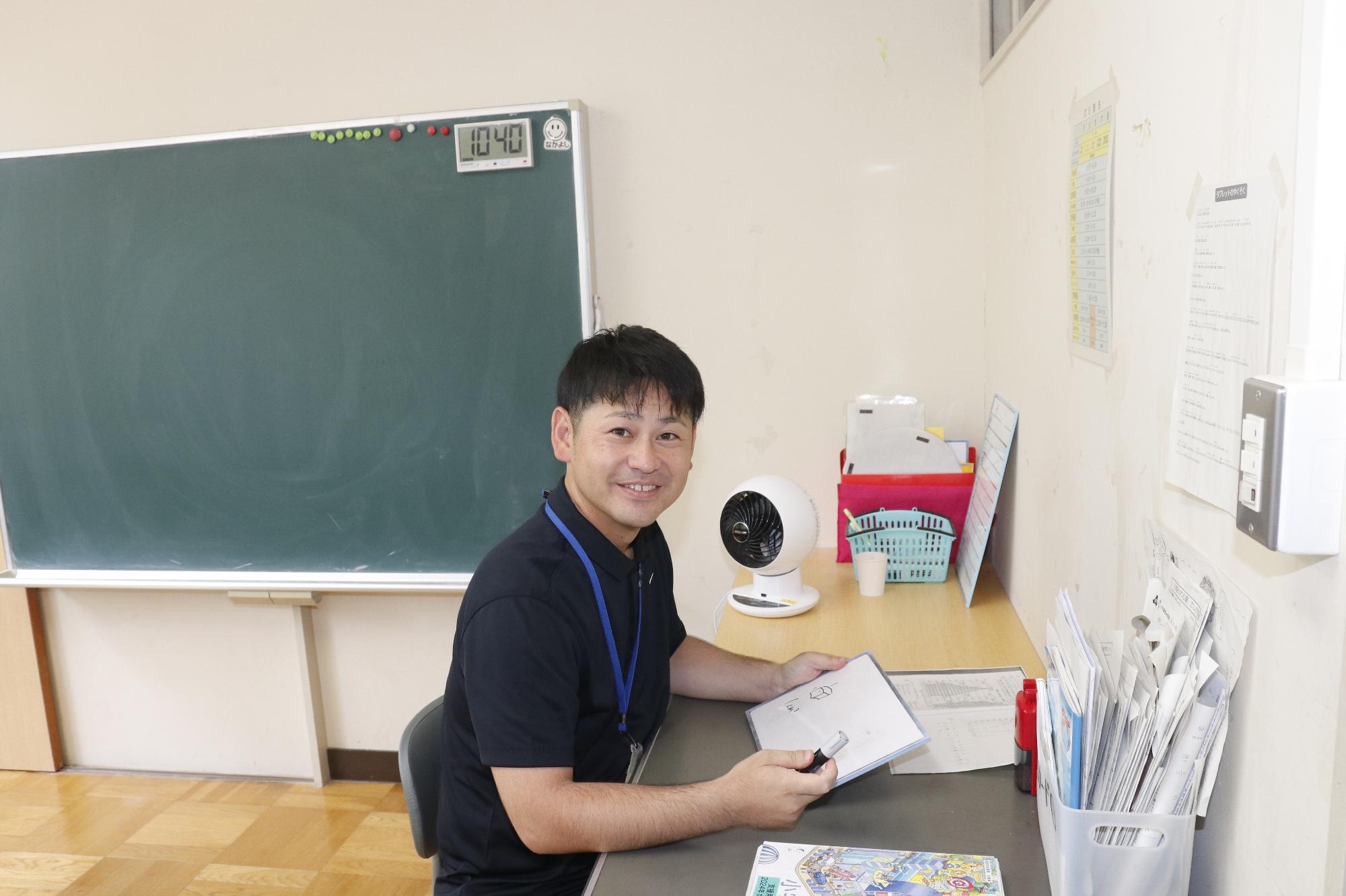 インタビューした講師の写真3